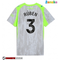 Ženske Nogometnih dresov Manchester City Ruben Dias #3 Tretji 2025-26 Kratki rokavi